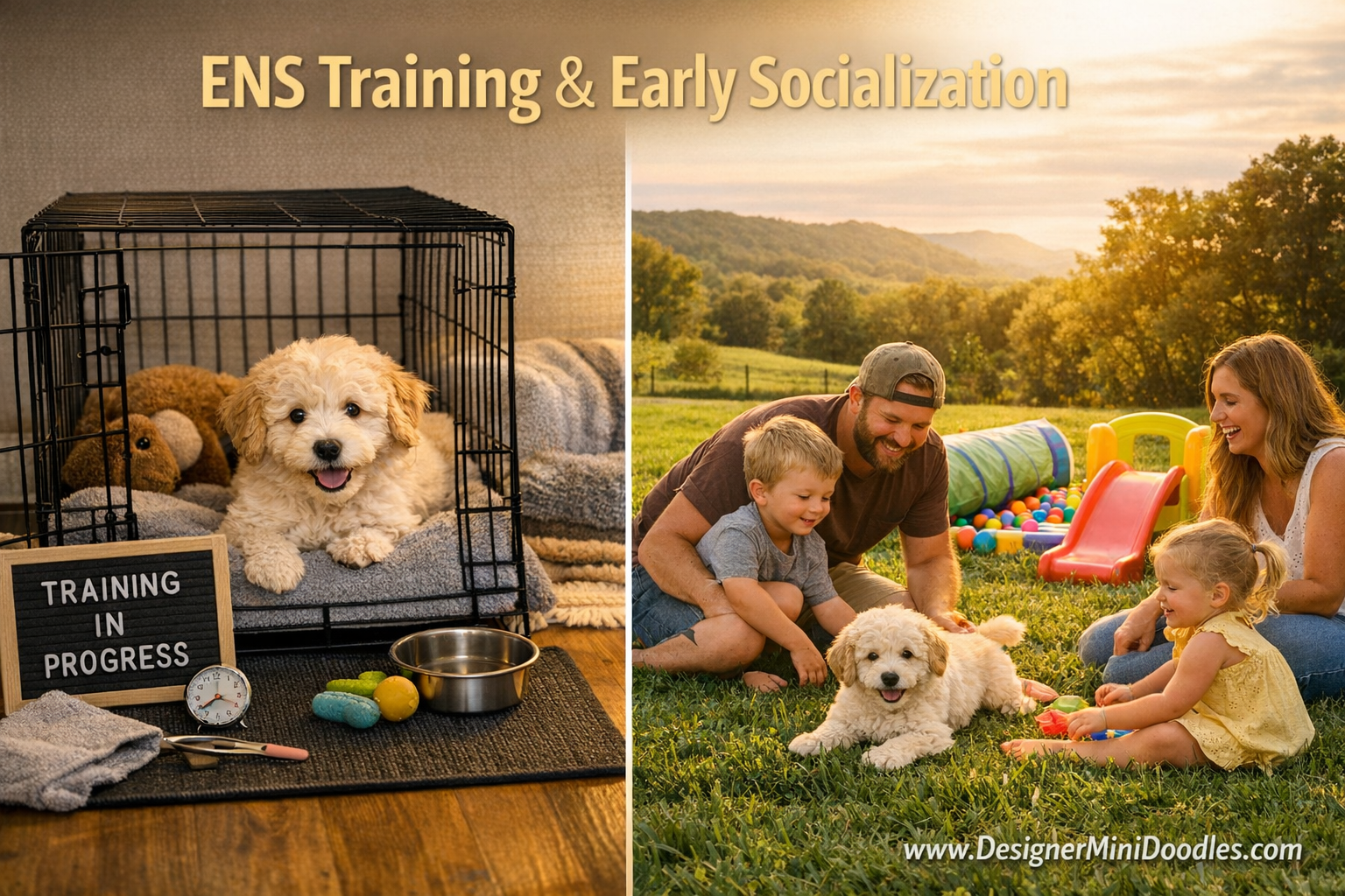 () warm lifestyle photography showing a Tennessee family with two young children playing in a backyard with a fluffy cream