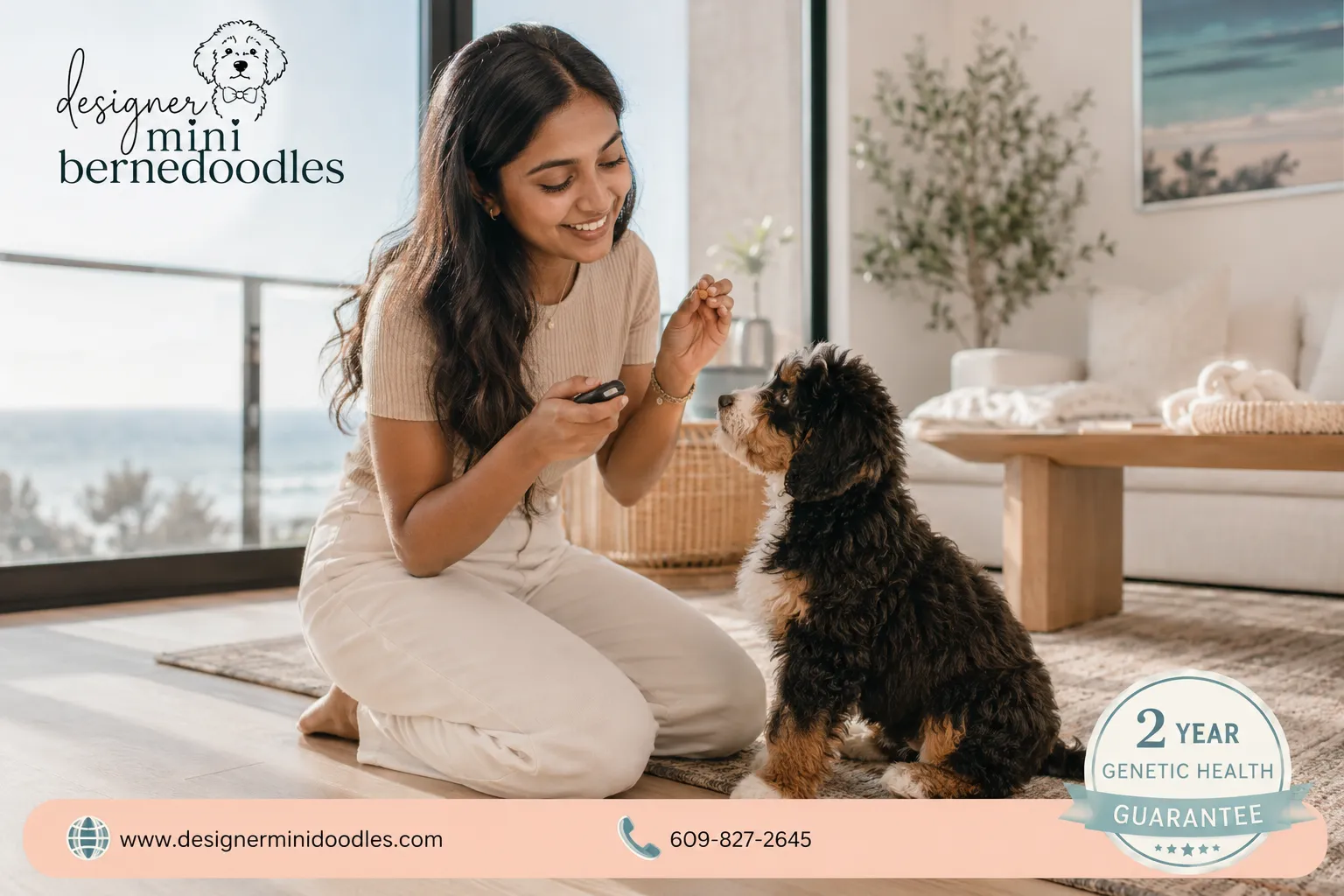 Mini Bernedoodle puppies Carlsbad California