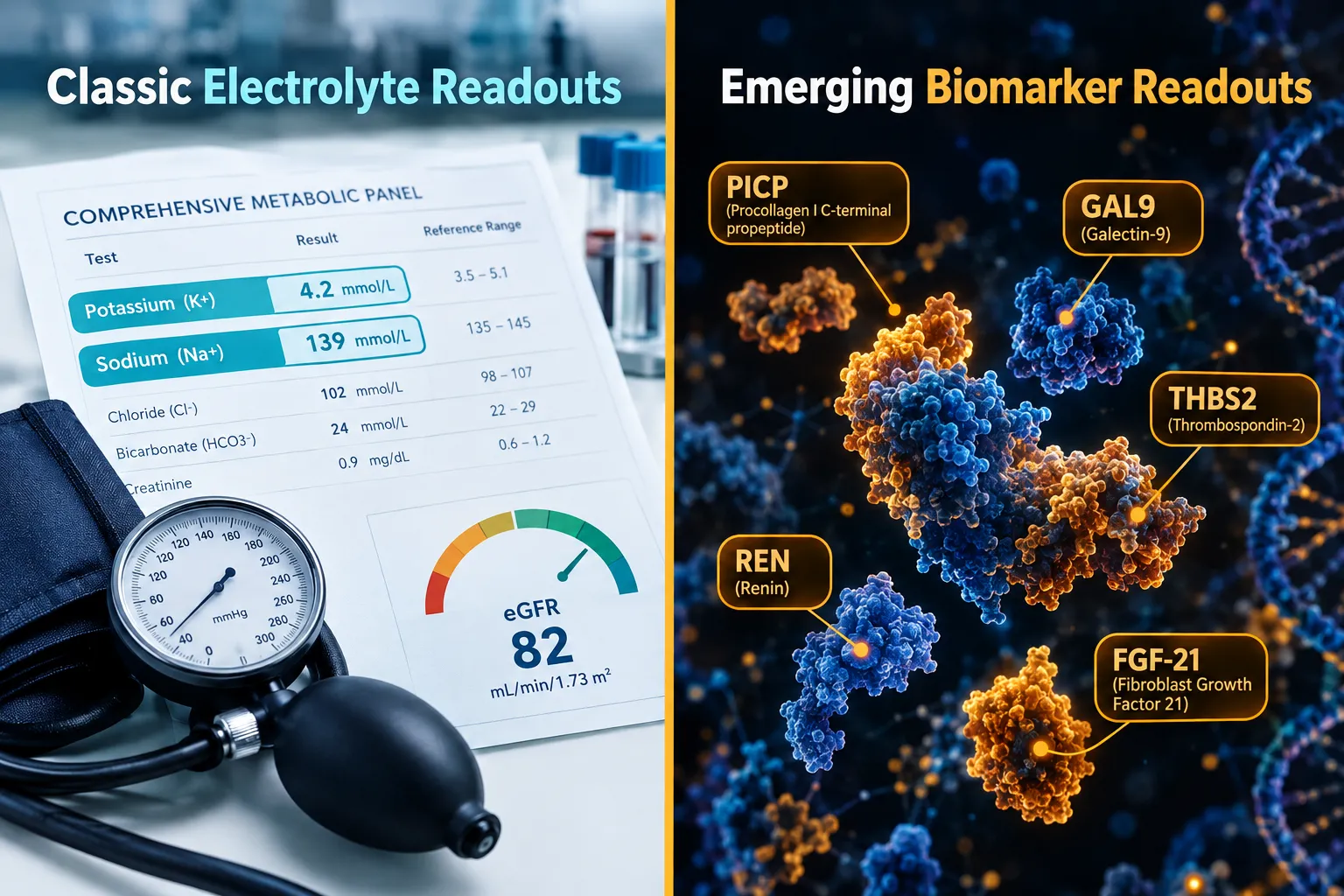 Potassium, Fluid Volume, and Electrolyte Readouts in Peptide Experiments