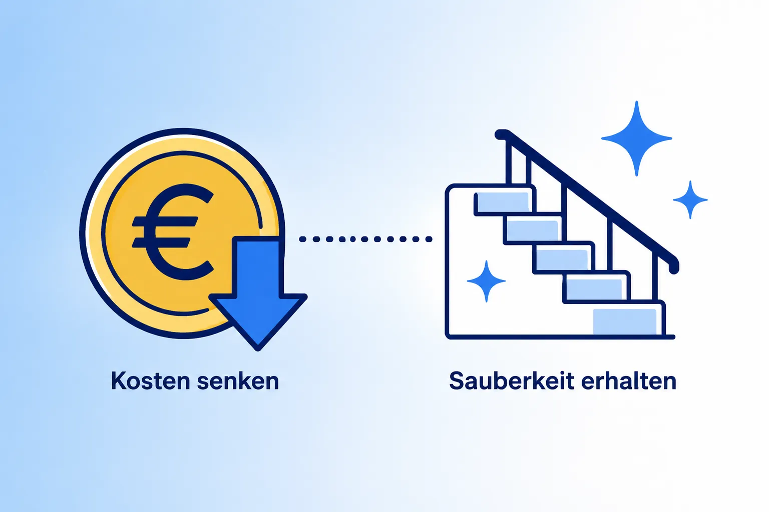Treppenhausreinigung Kosten sparen: Tipps für Hausverwaltungen und Eigentümer