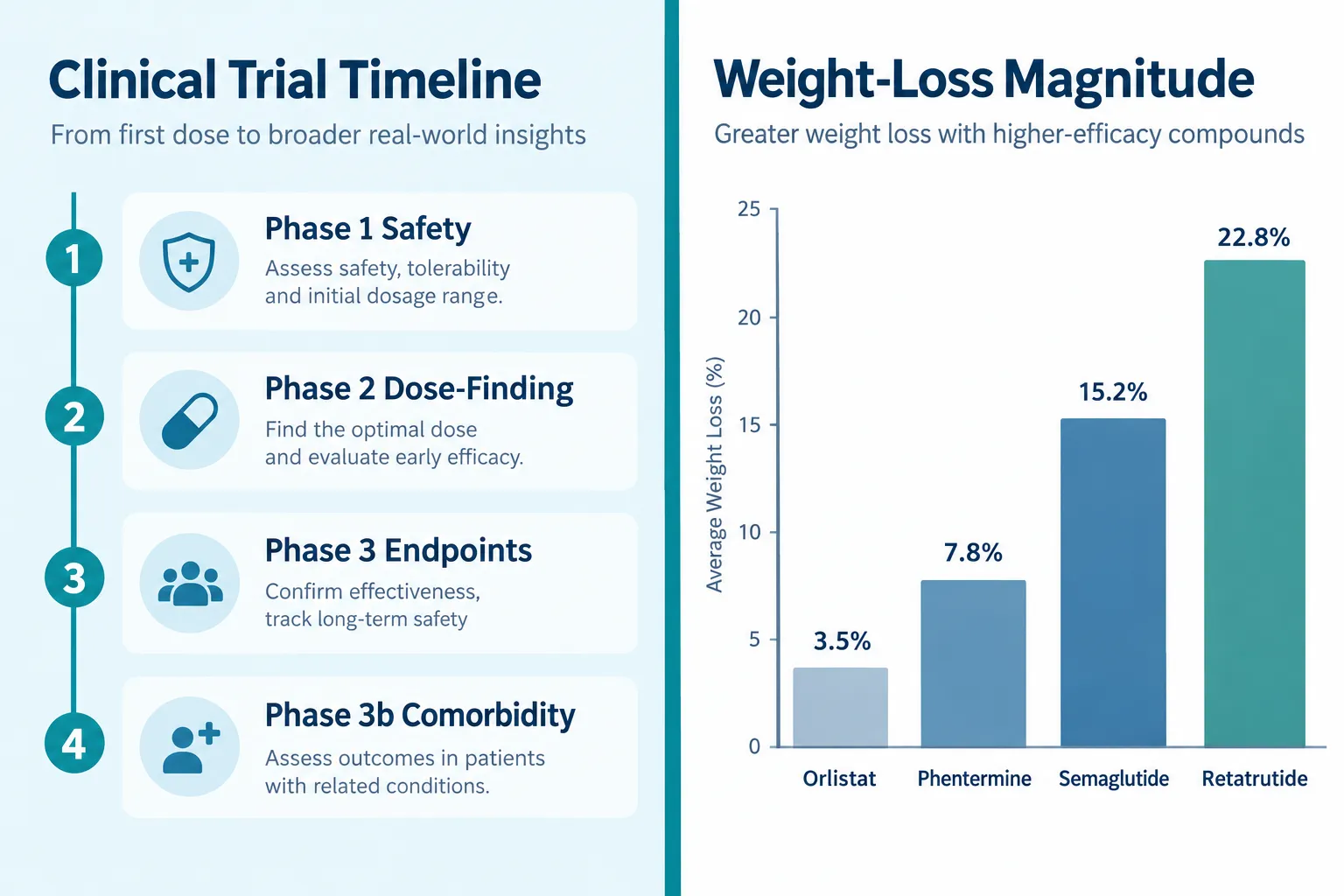 Trial Design, Safety Profiles, and the Future of GLP-1 Peptide Alternatives in Research Models
