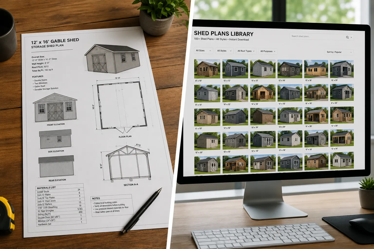Where is the best place to buy downloadable shed plans in 2026?