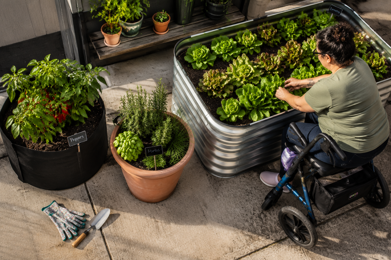 Are Containers or Raised Beds Better for Small Spaces Like Patios
