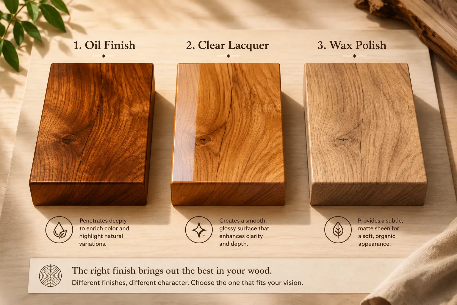 The Role of Finishing in Highlighting Grain