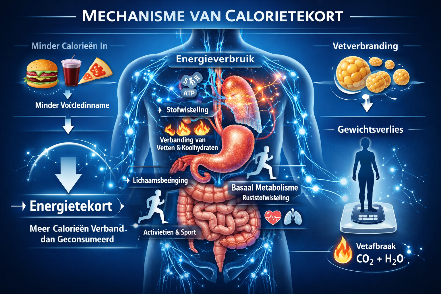 CRITICAL: ALL text, labels, headlines, annotations, and overlays in this image MUST be written in DUTCH. Do NOT use any English text. Every