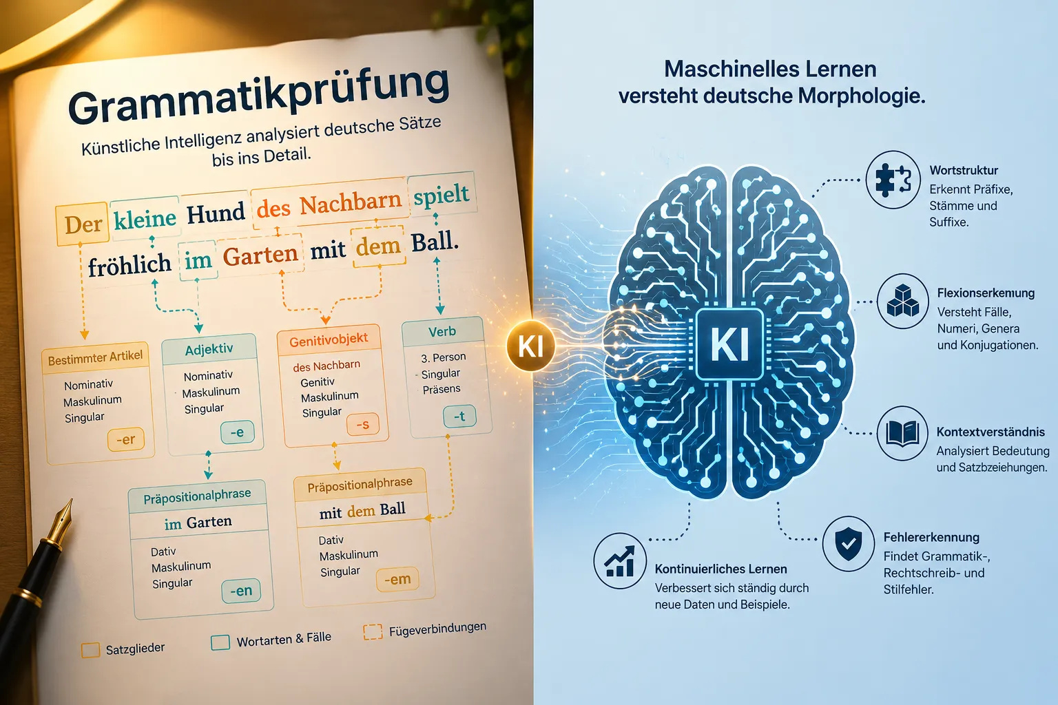 Was ist KI-Korrektur und wie funktioniert sie für Deutsch?