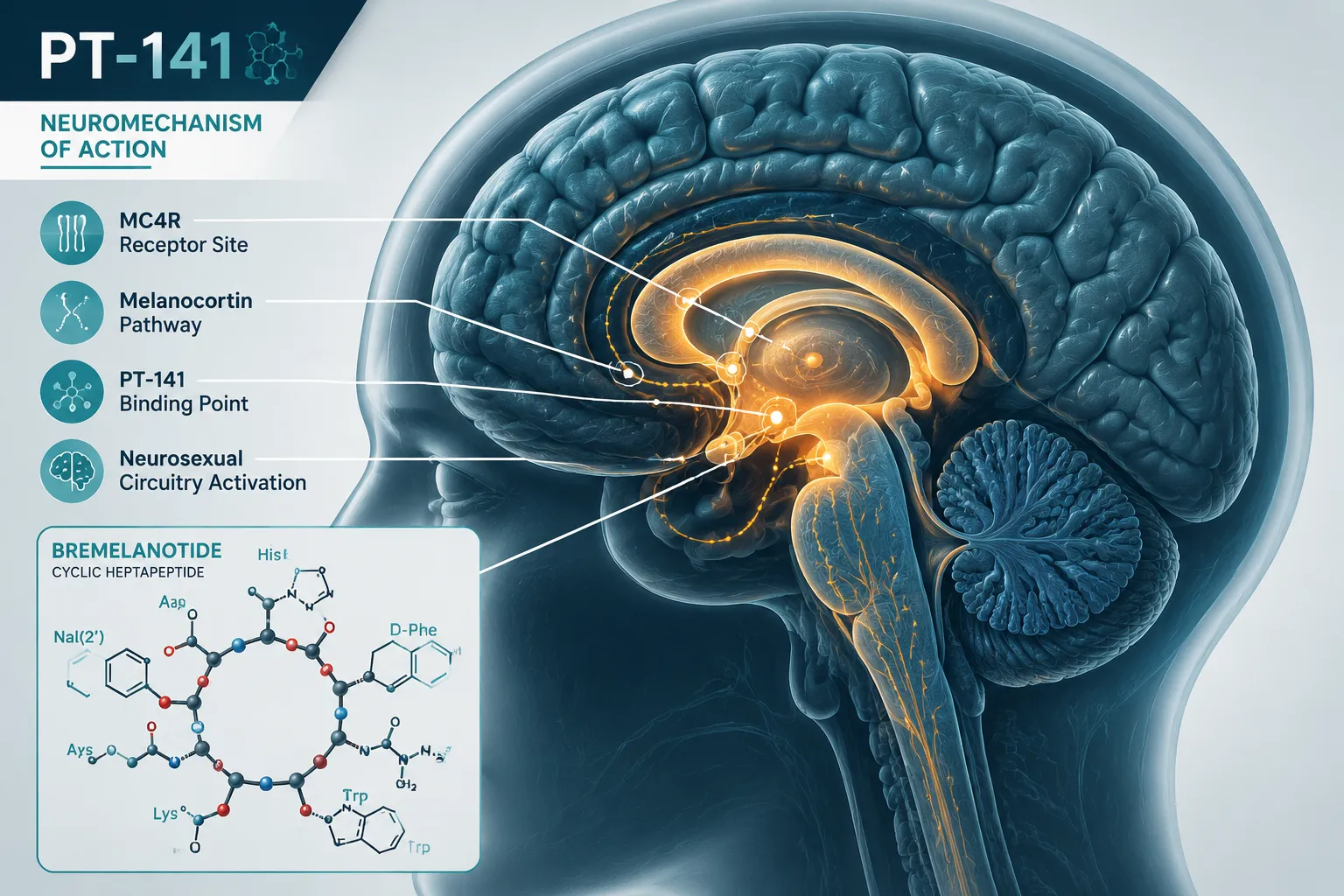 The Melanocortin System: How PT-141 Peptide Works at the Receptor Level