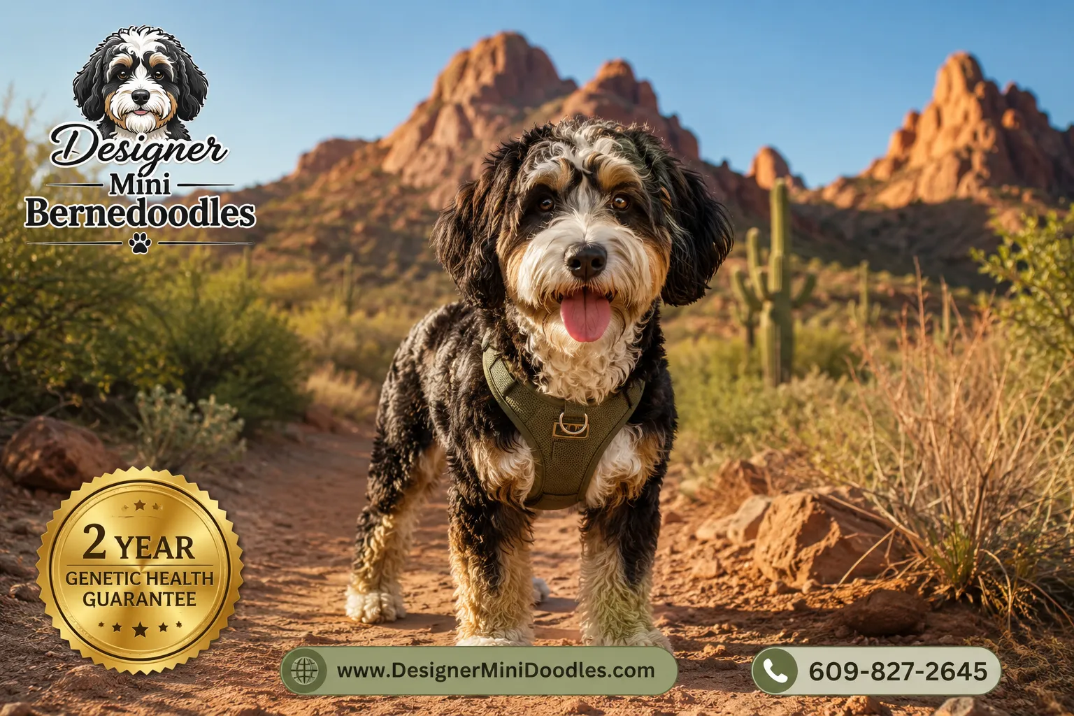mini bernedoodles for sale in Phoenix