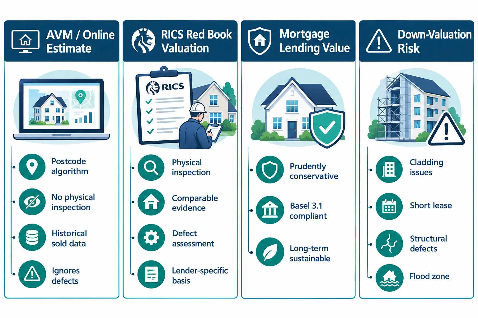 Why Online Estimates Cannot Satisfy Mortgage Lender Survey Requirements