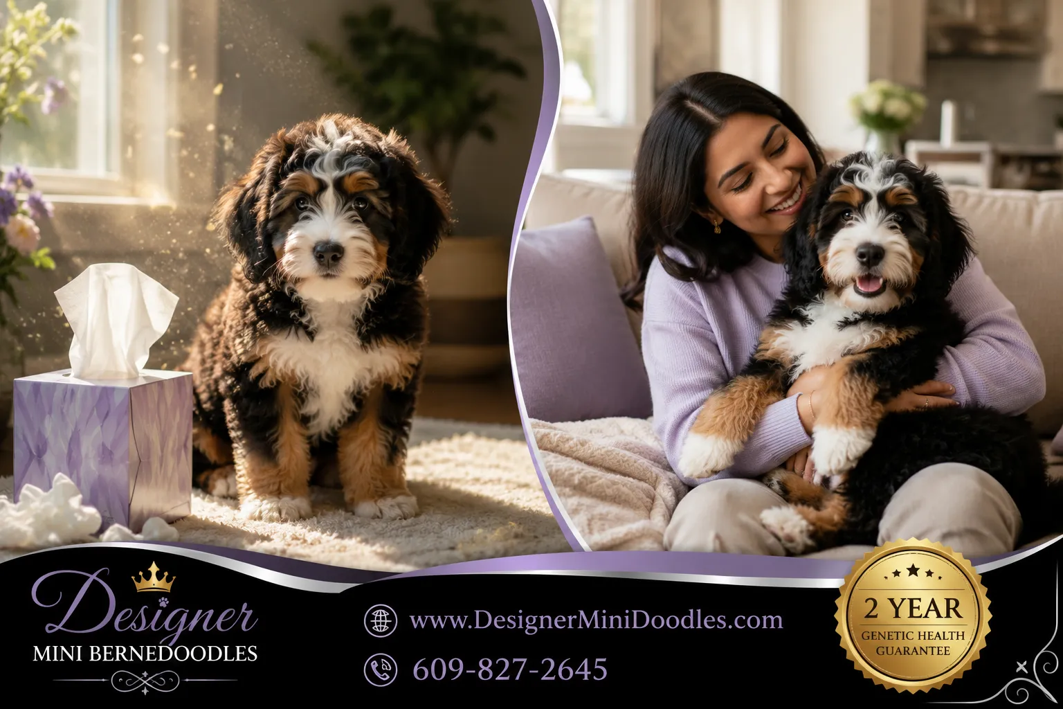 Do mini berndoodles shed?