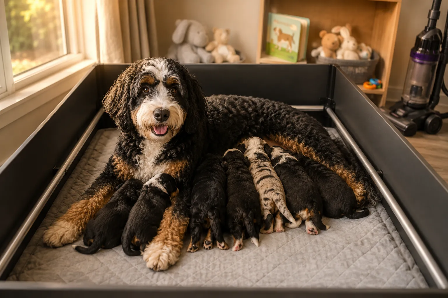 Do mini berndoodles shed?
