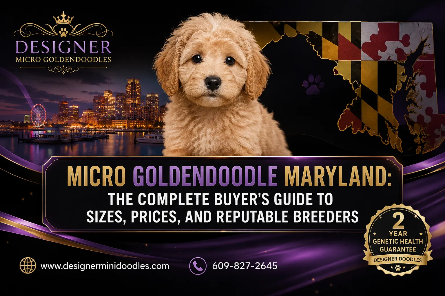 micro goldendoodle Maryland