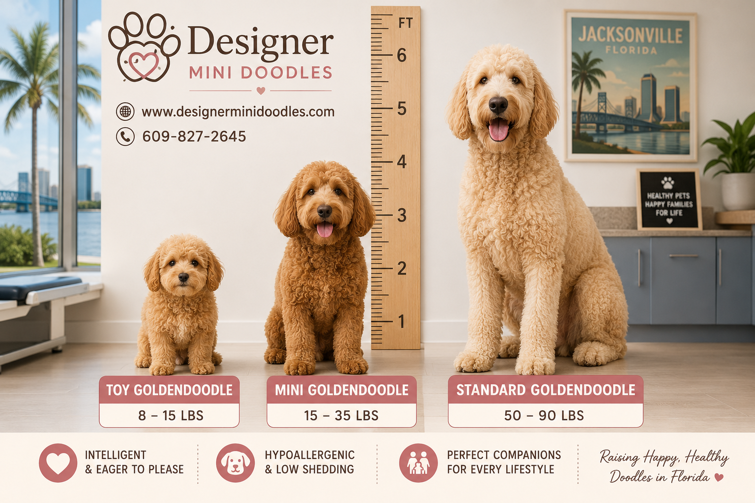 What's the Difference Between Toy and Mini Goldendoodles?