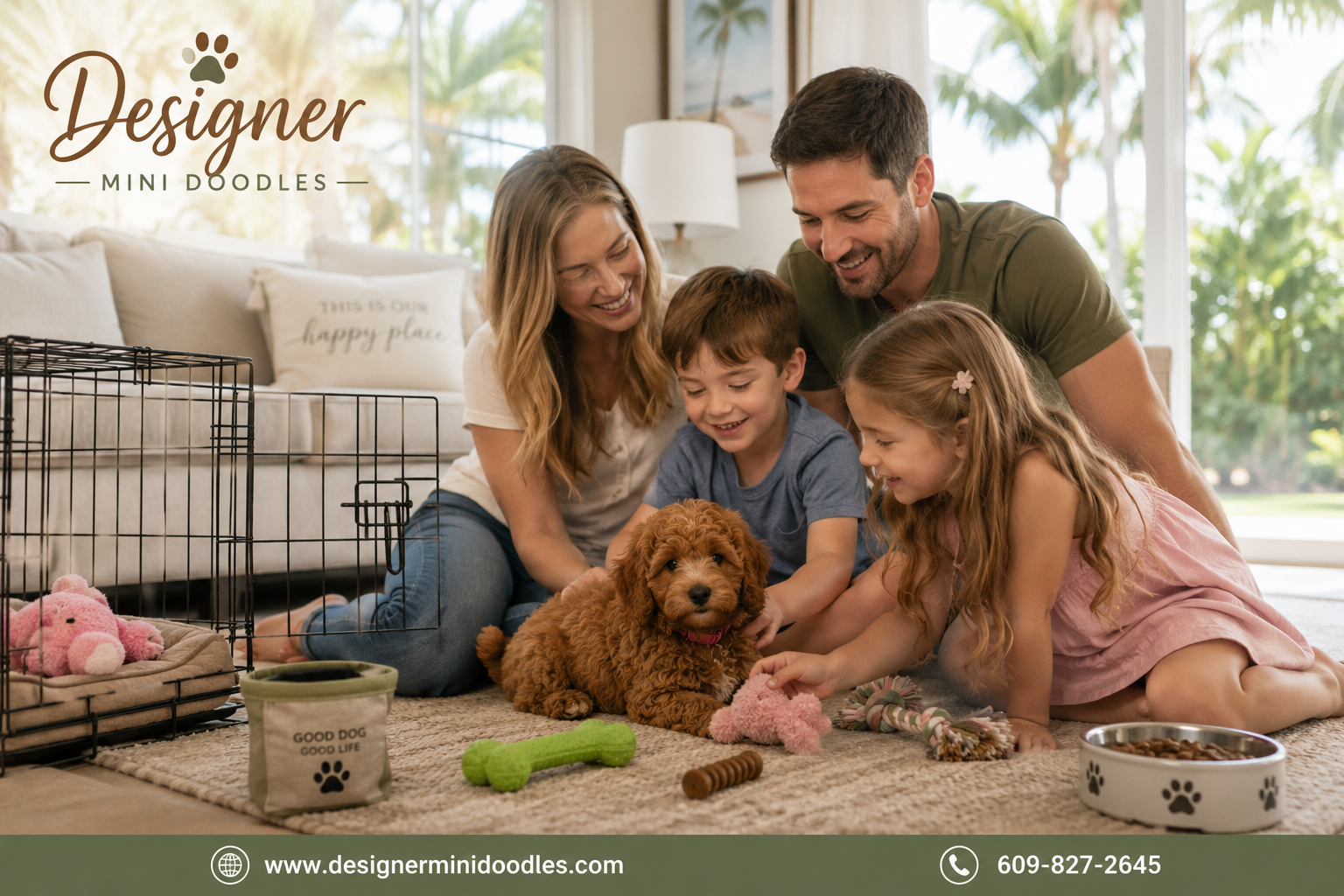 Are Toy Goldendoodles Good With Kids and Other Pets?