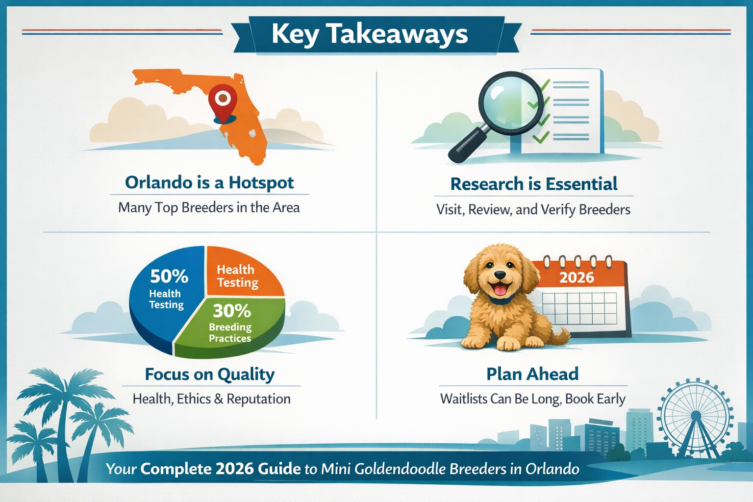 Mini Golden doodle breeders Orlando Florida