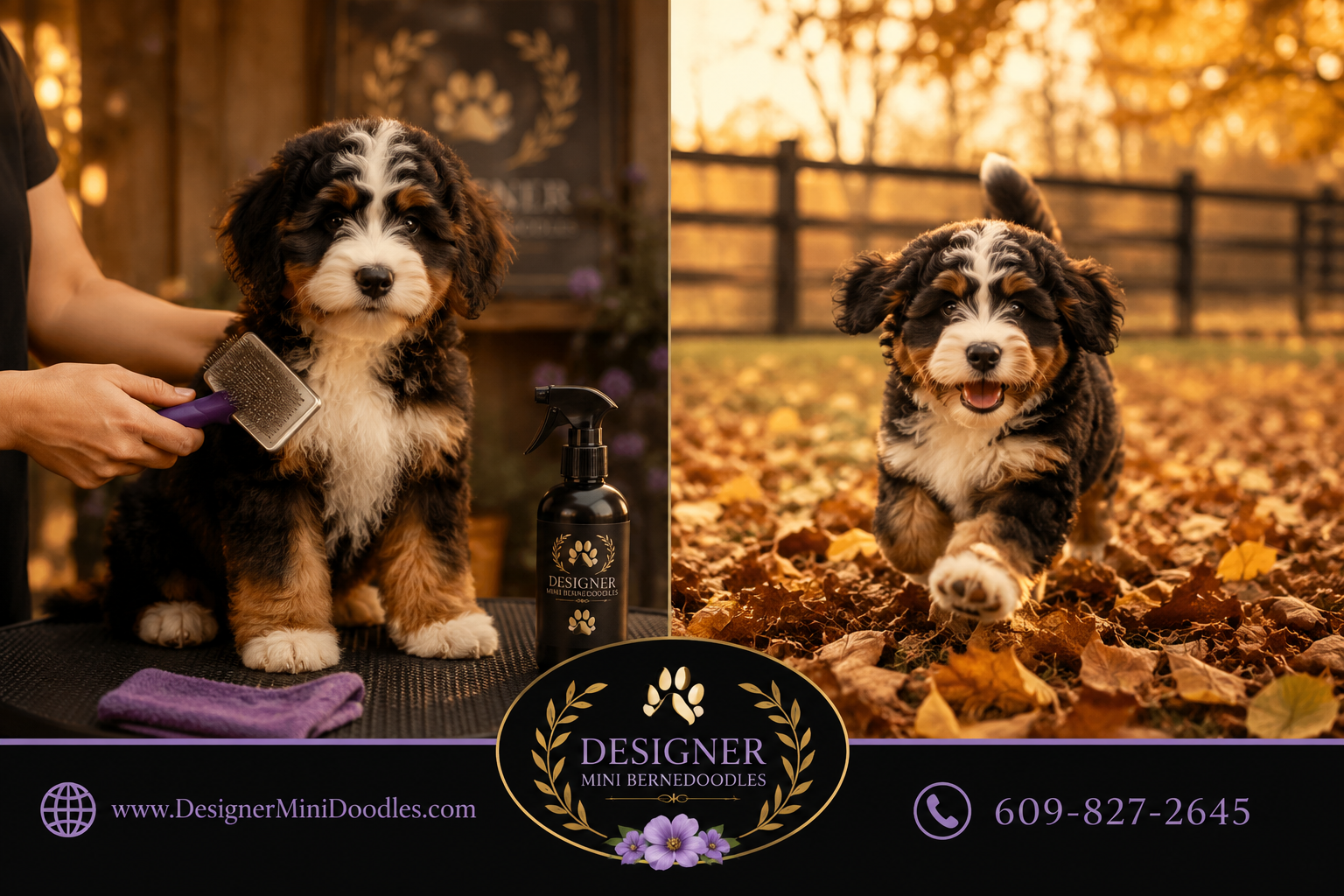 mini bernedoodle