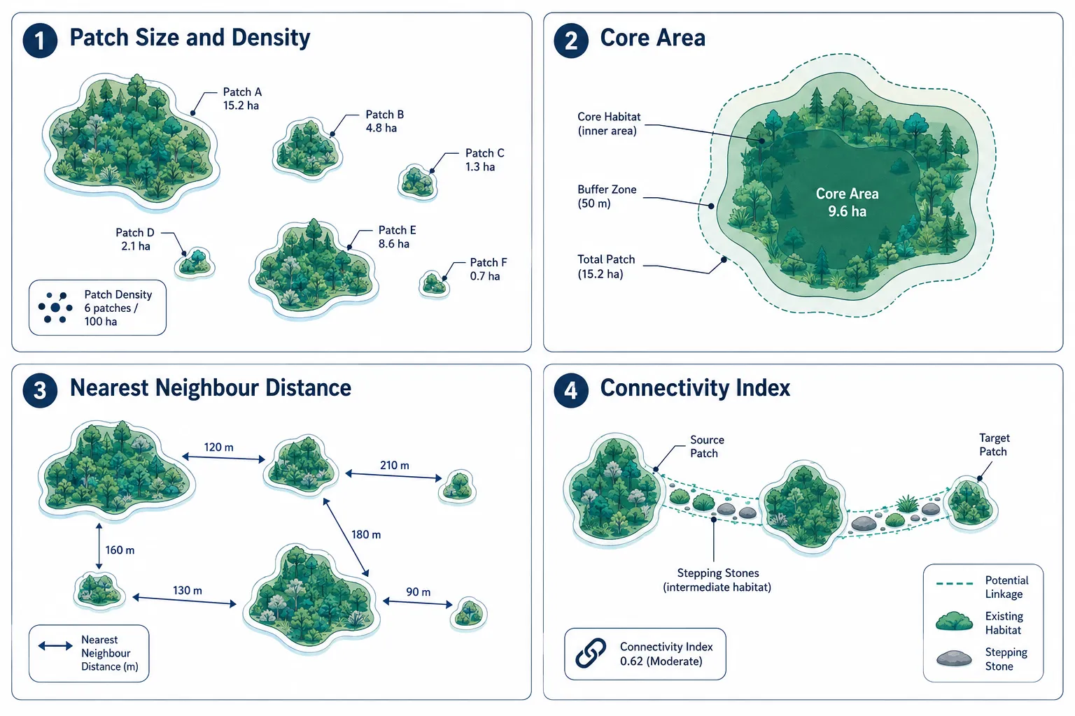 Why the Statutory Metric Alone Is Not Enough for Fragmented Sites