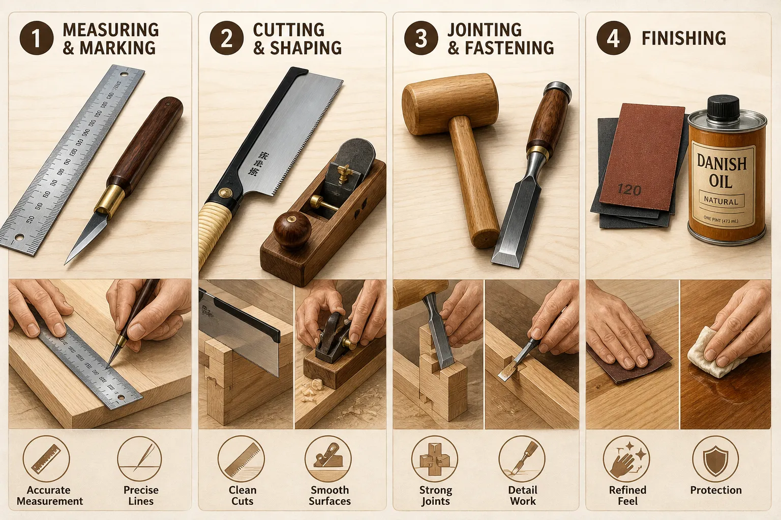 Why Hand Tool Woodworking for Absolute Beginners?