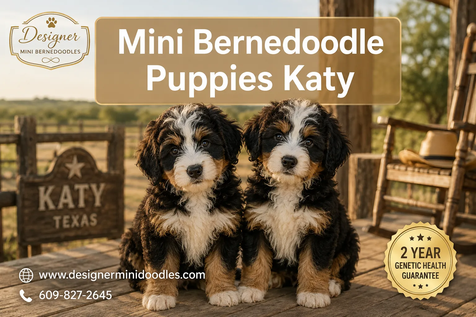 Mini Bernedoodle Puppies Katy
