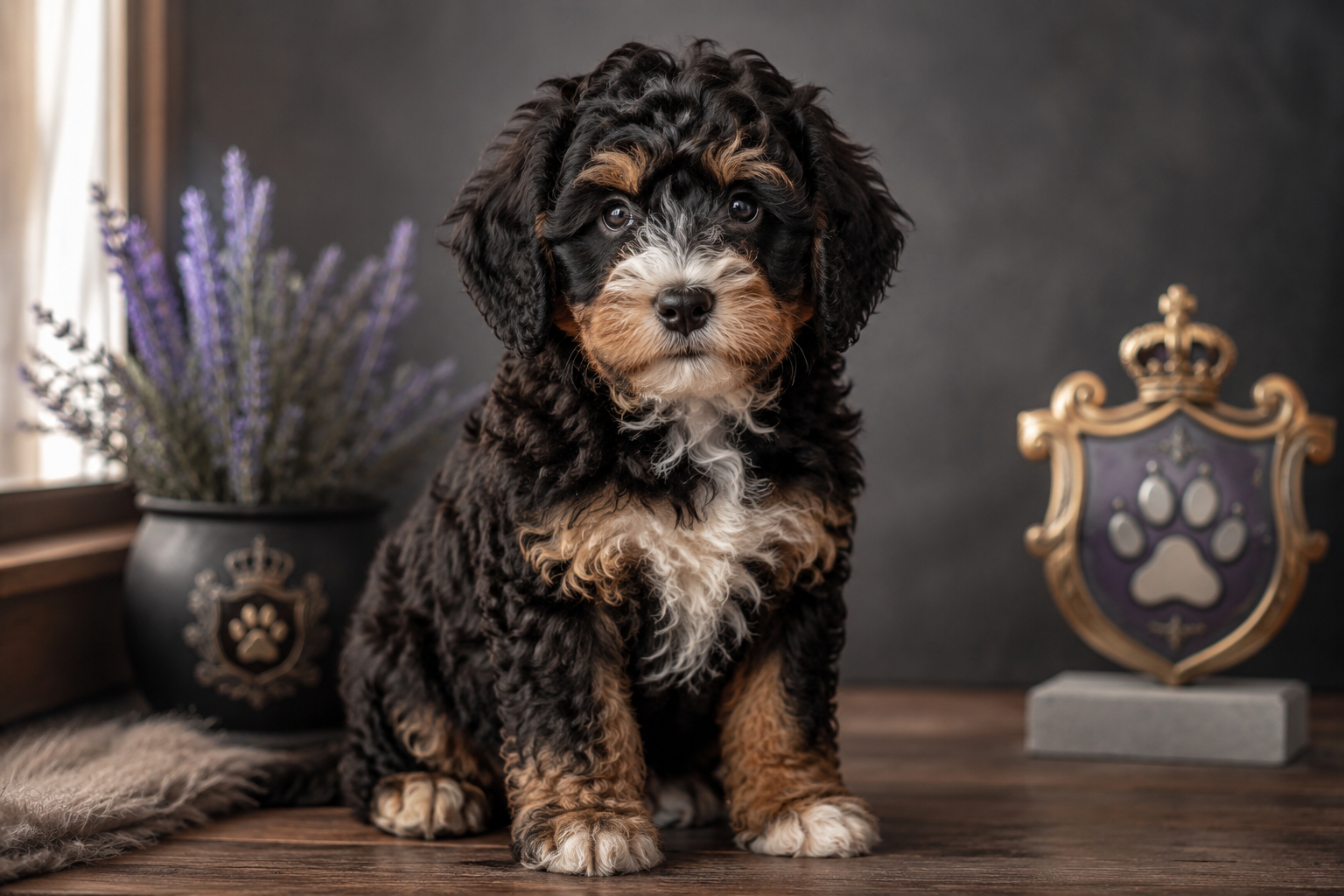 mini bernedoodle puppies for sale