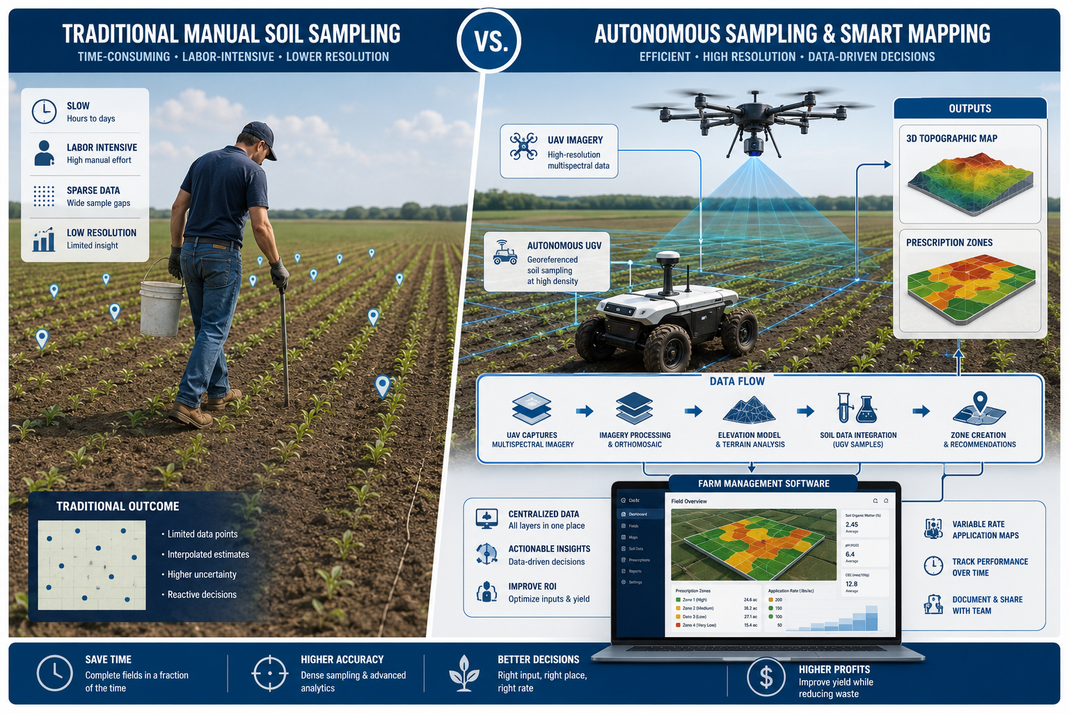 How UAVs and Automation Are Transforming Agricultural Land Mapping in Practice