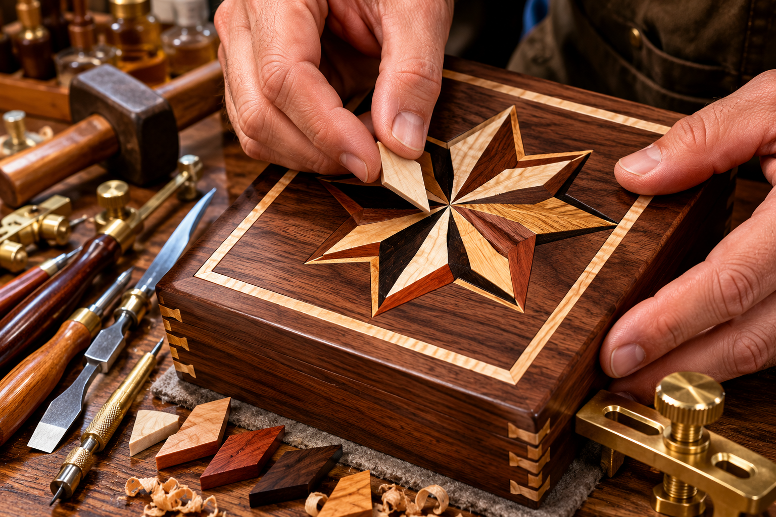 Mastering Inlay: Embedding Solid Wood into Surfaces