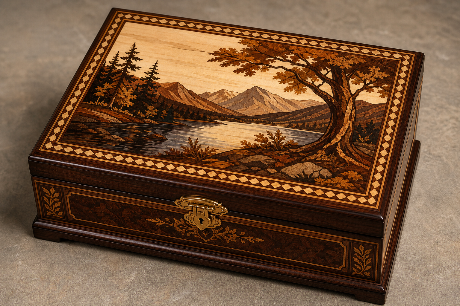Integrating Marquetry and Inlay into Furniture and Boxes