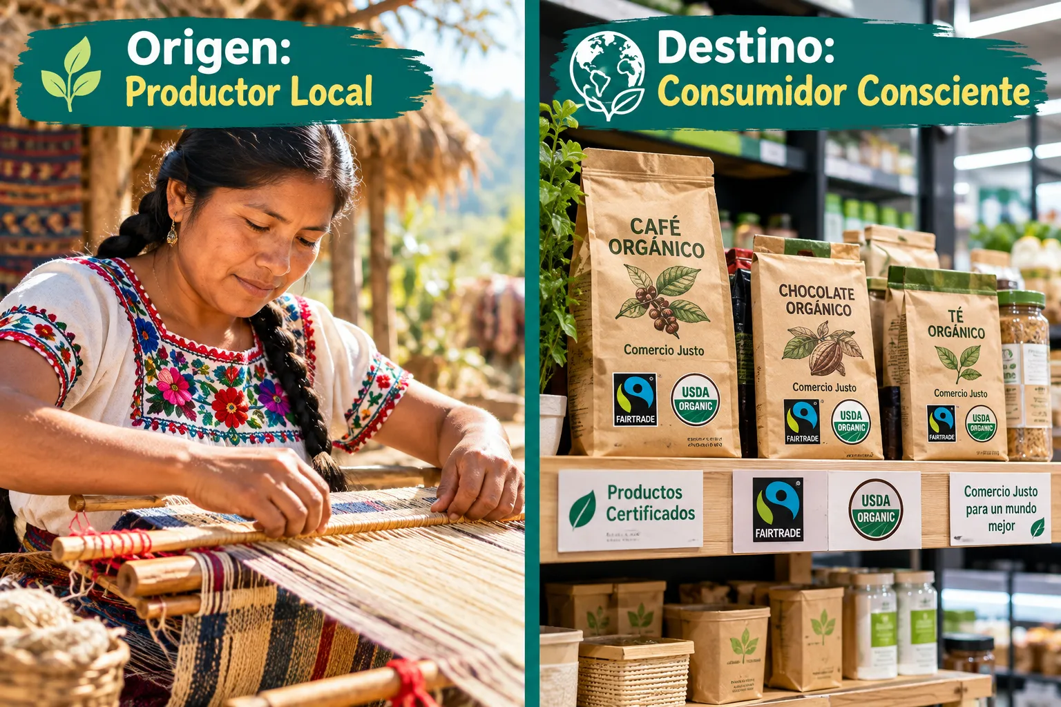 Certificaciones que Conectan Comercio Justo y Productos Sostenibles