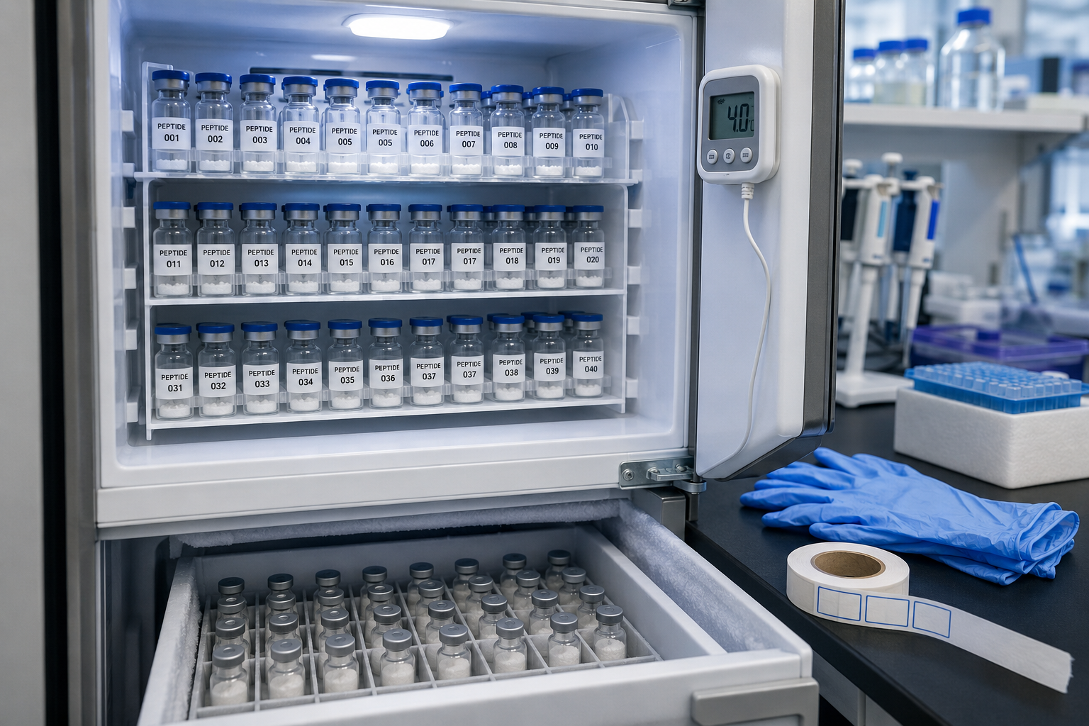 Best Storage Practices for Mixed Peptides