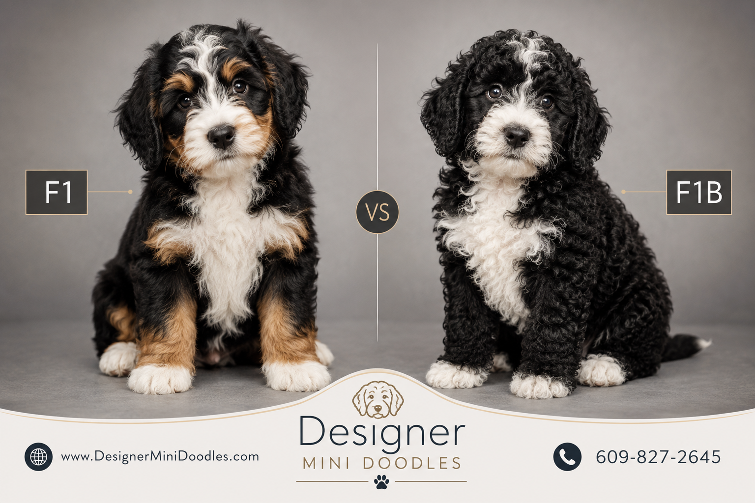 Why Designer Doodles is the best mini Bernedoodle breeder for Waxhaw families