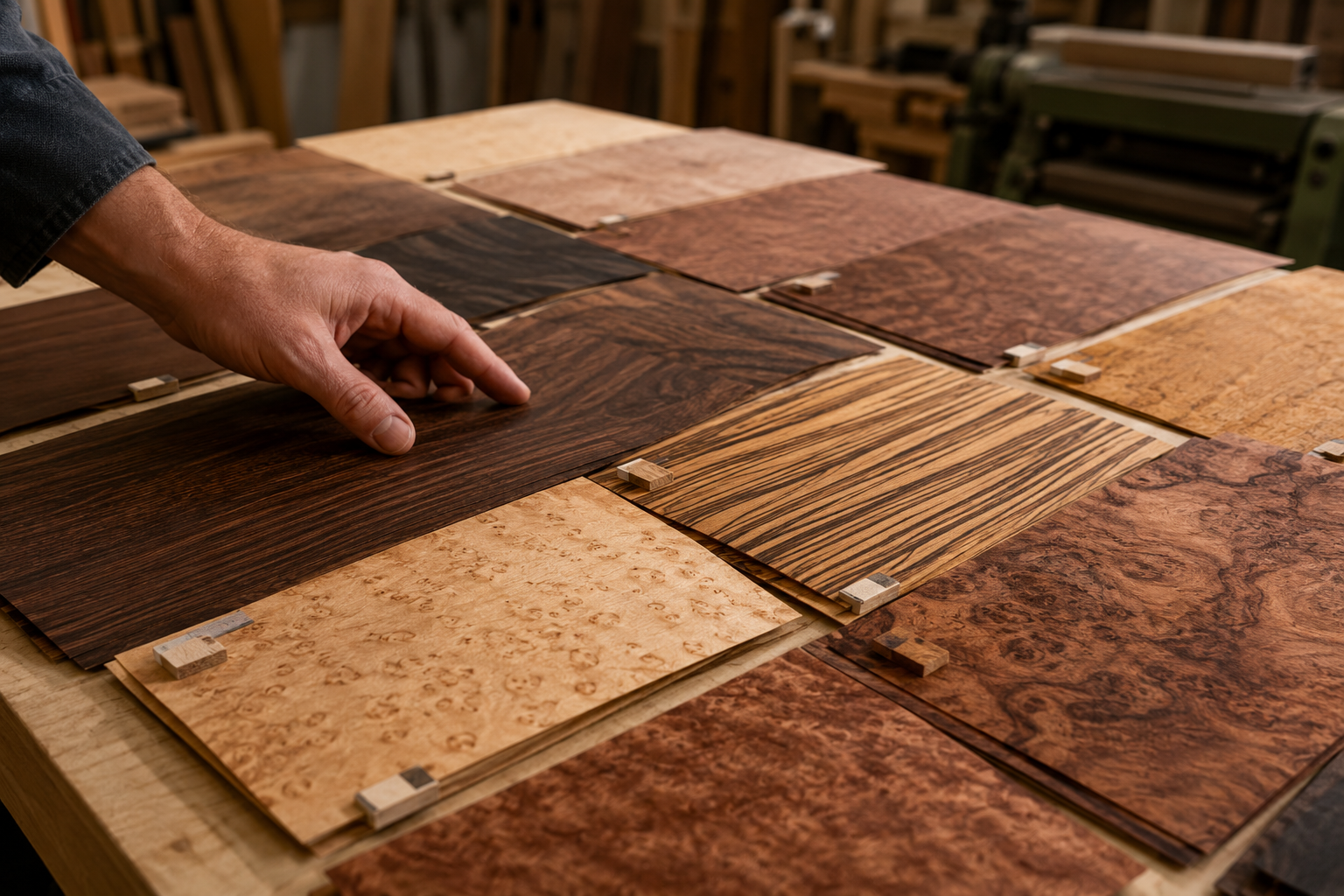 Selecting Exotic Woods for Veneering