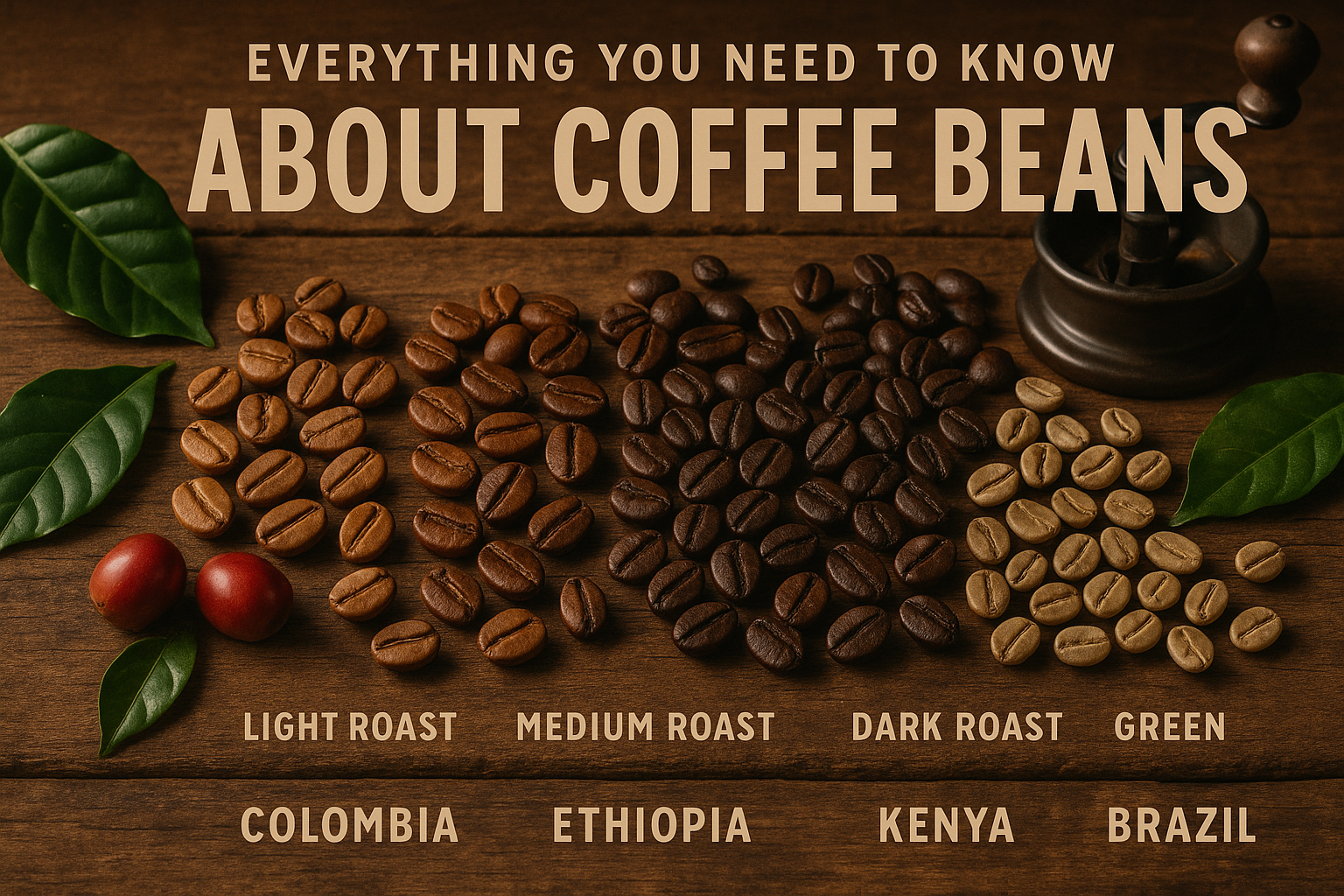 everything you need to know about coffee beans