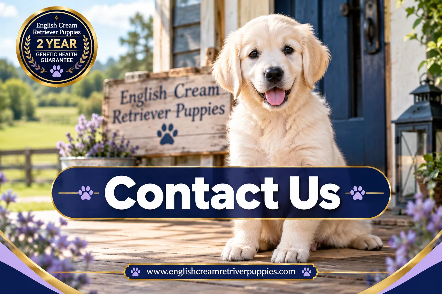 Professional () editorial hero image with SHORT : 'Contact Us' in crisp white heavy on a semi-transparent deep-navy panel,