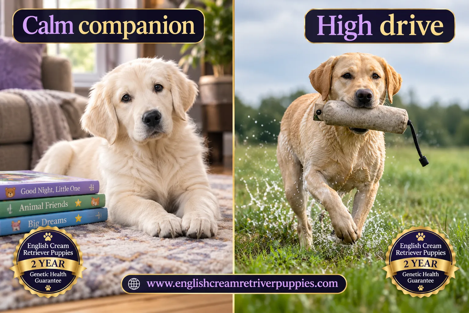 English cream retriever vs Labrador: which is better?