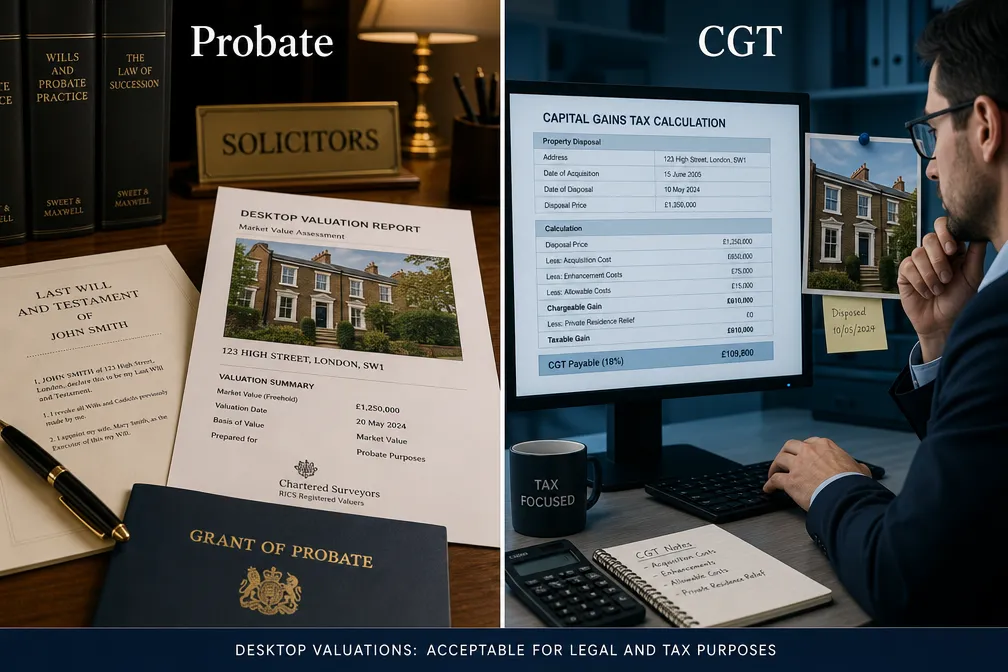Tax and legal purposes