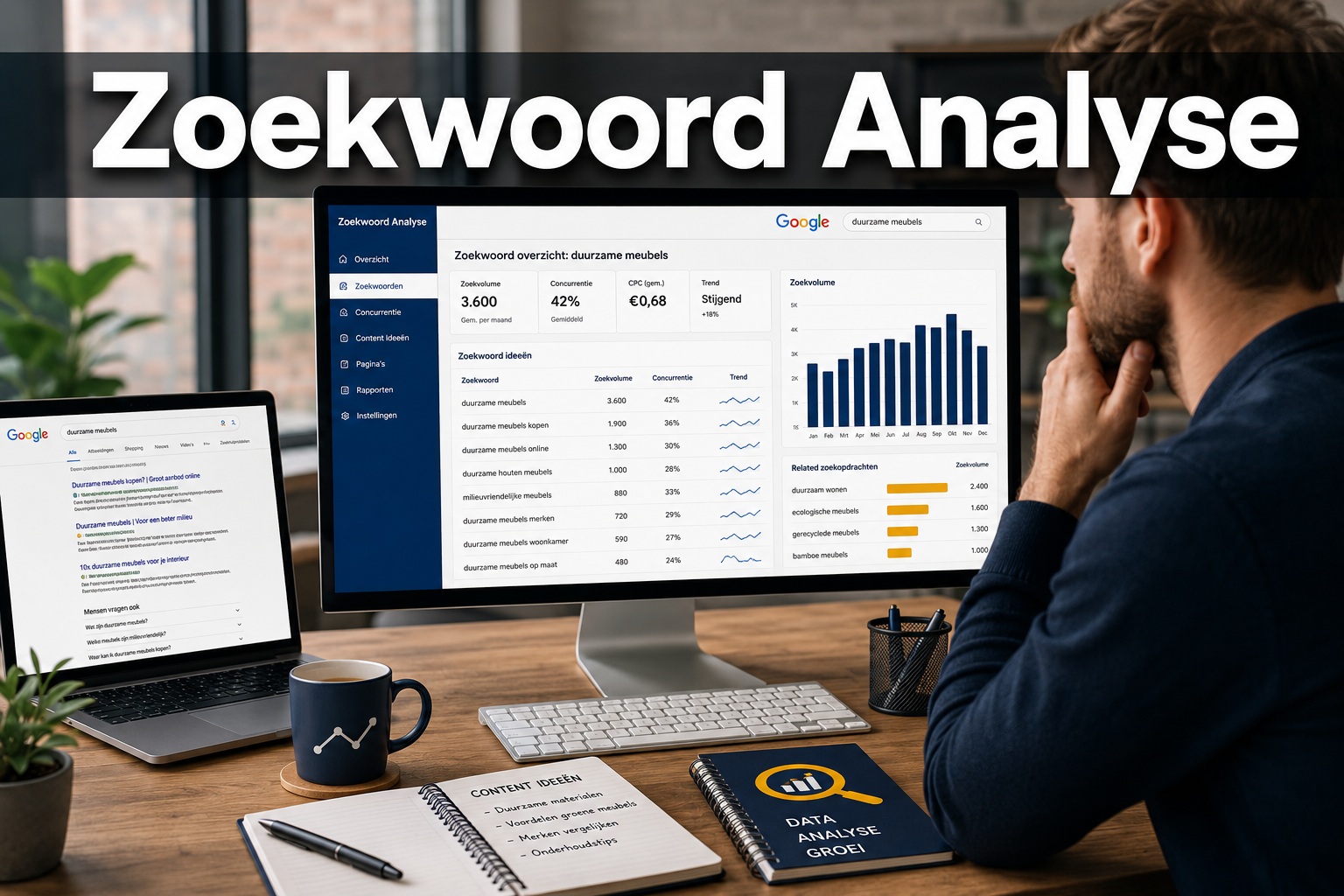 Professional hero image Zoekwoord Analyse