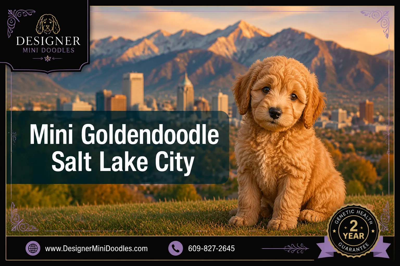 mini goldendoodle Salt Lake City