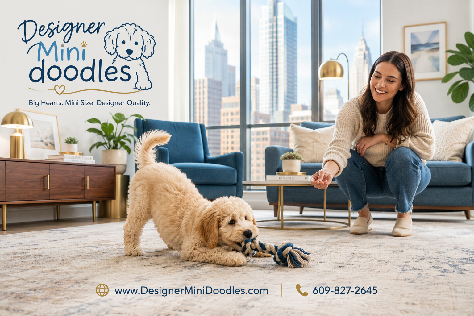 toy golden doodle puppies