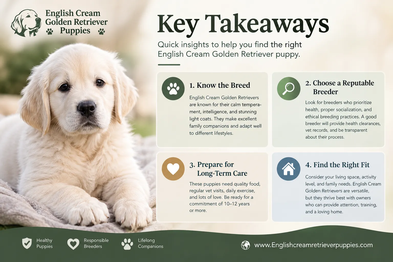 How Do I Find Reputable English Cream Golden Retriever Breeders Near Me?