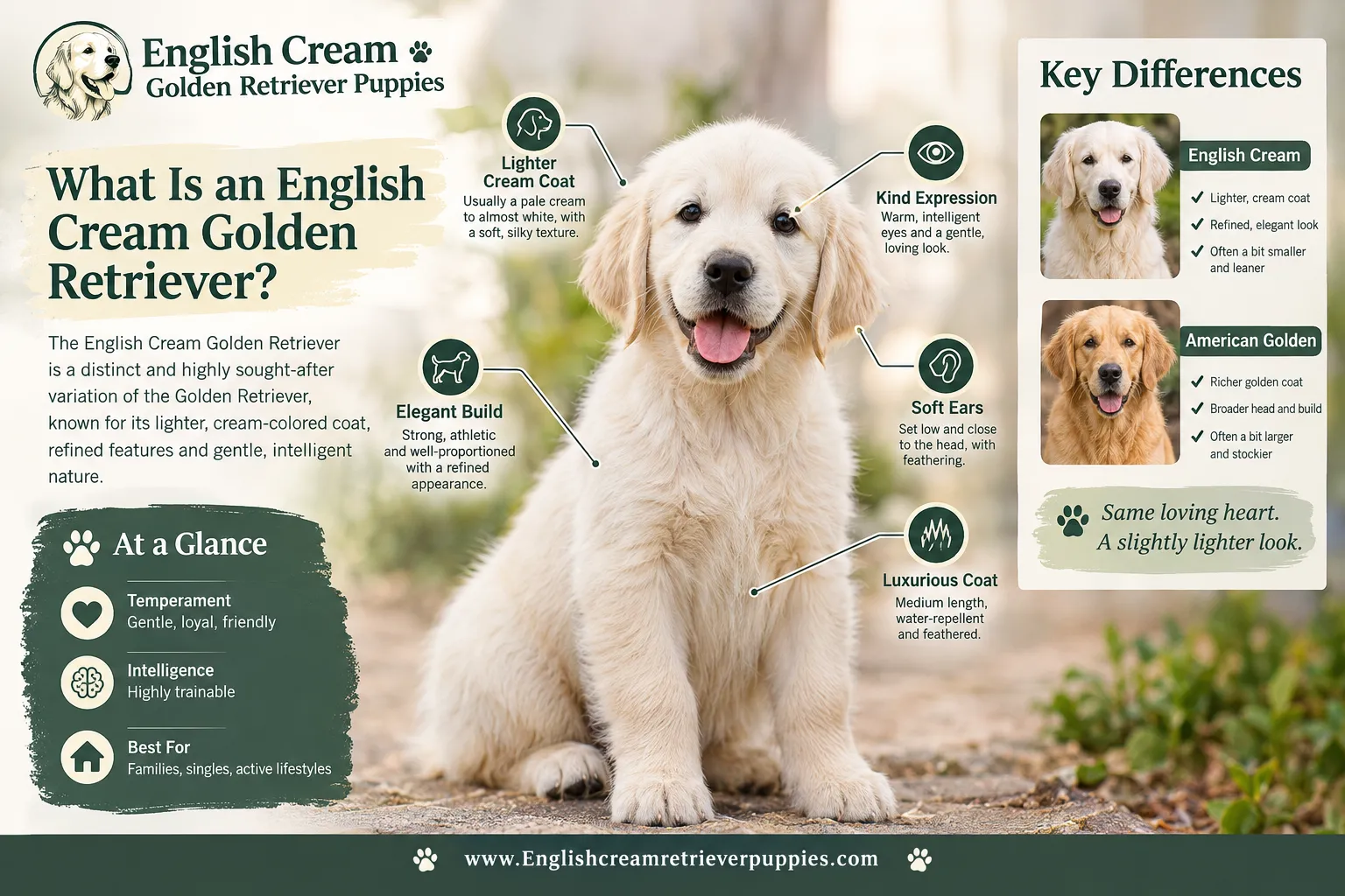 Where Can I Find English Cream Golden Retriever Puppies for Sale Near Me?
