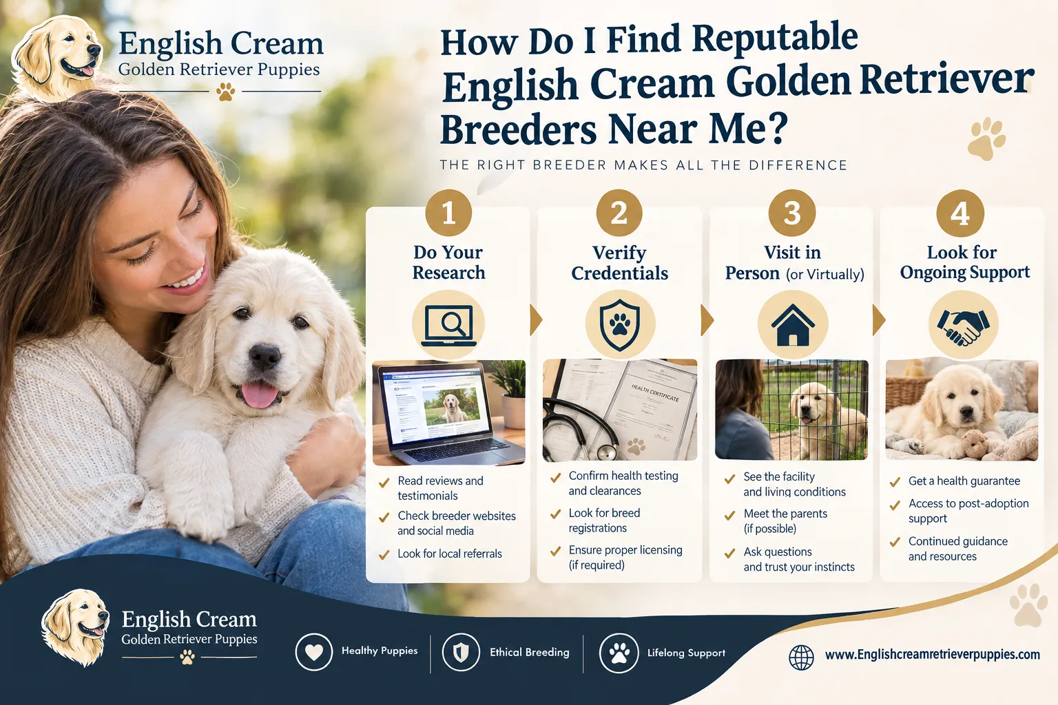 What Health Problems Do English Cream Golden Retrievers Have?
