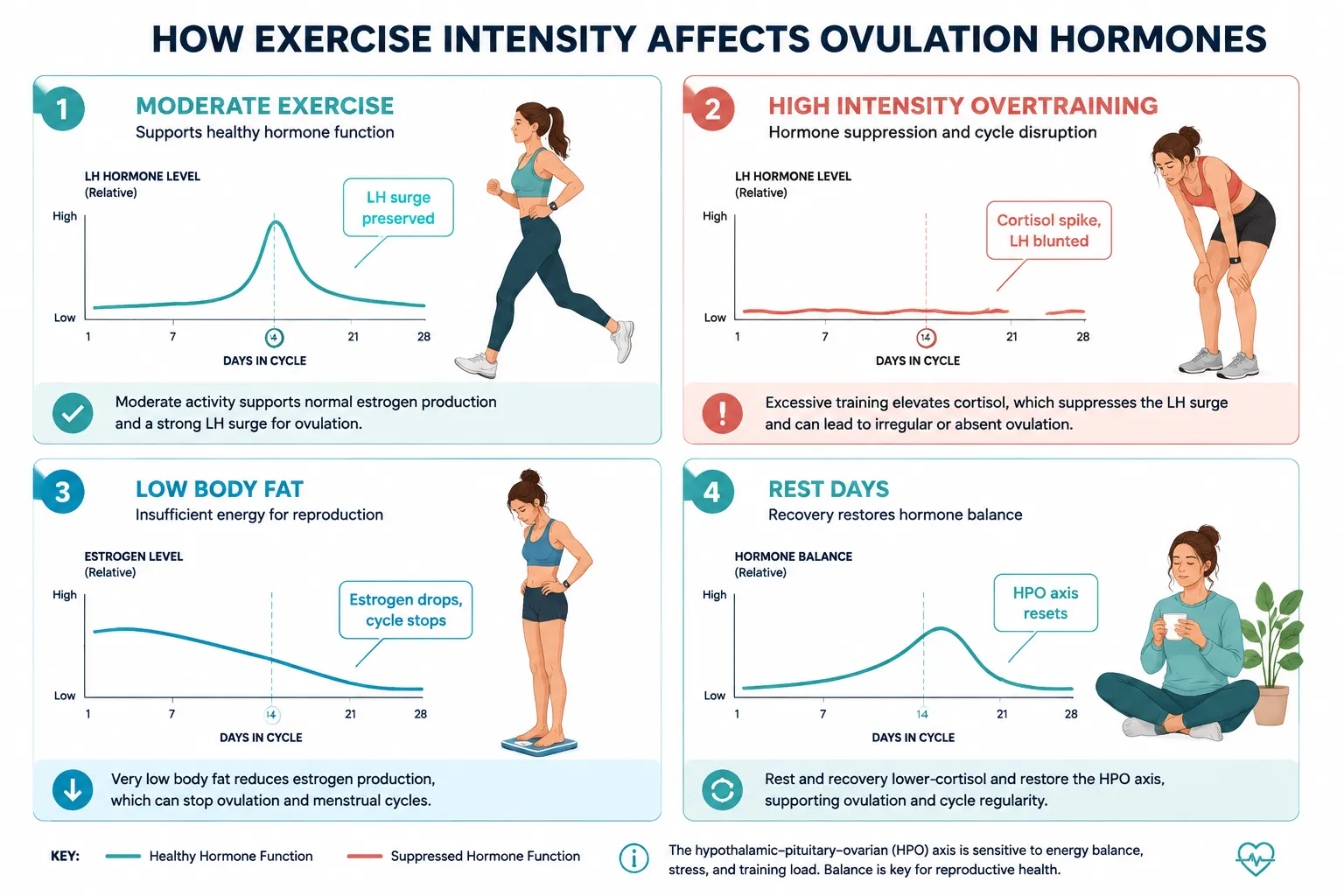 Does Exercise Affect Ovulation Timing?
