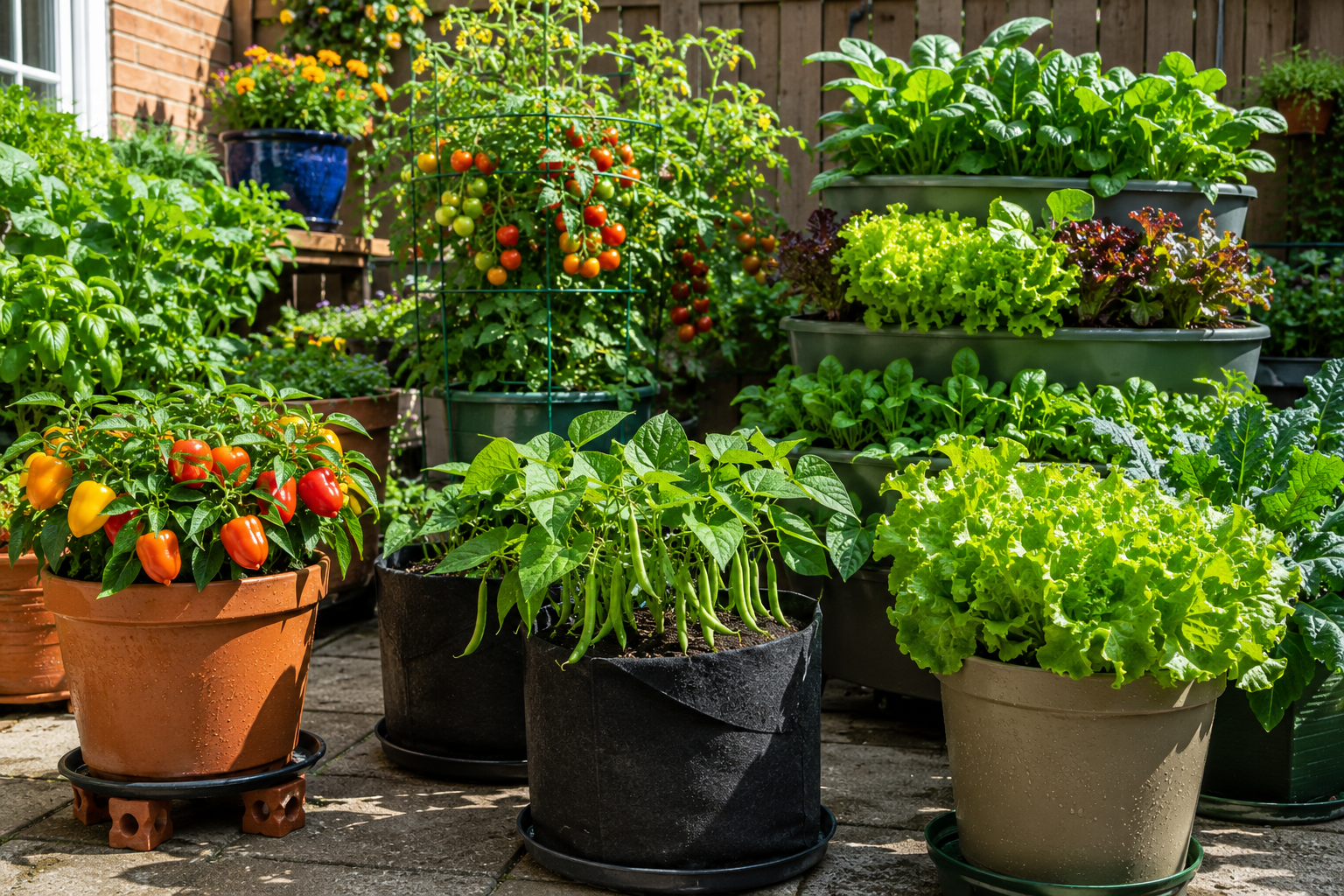 What Are The Best Vegetables to Grow in Containers?