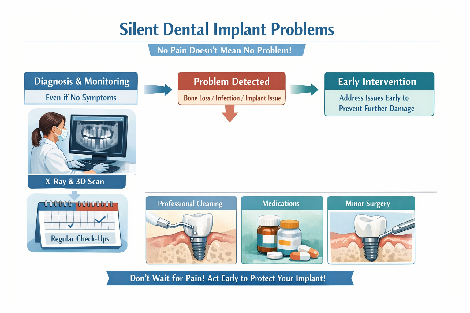 Dental Implant Problems No Pain: Understanding Silent Complications in 2026