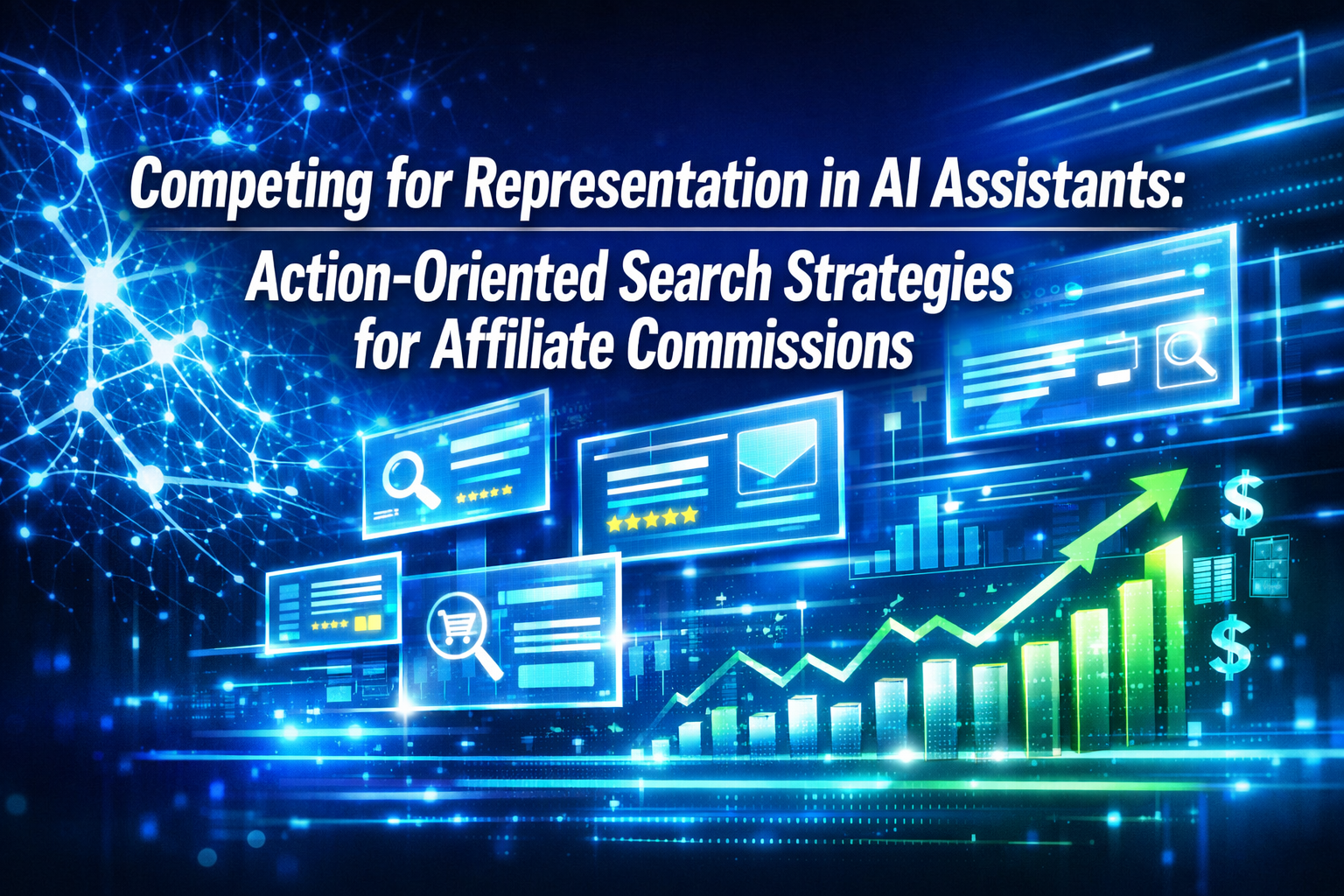 Professional () hero image with 'Competing for Representation in AI Assistants: Action-Oriented Search Strategies for