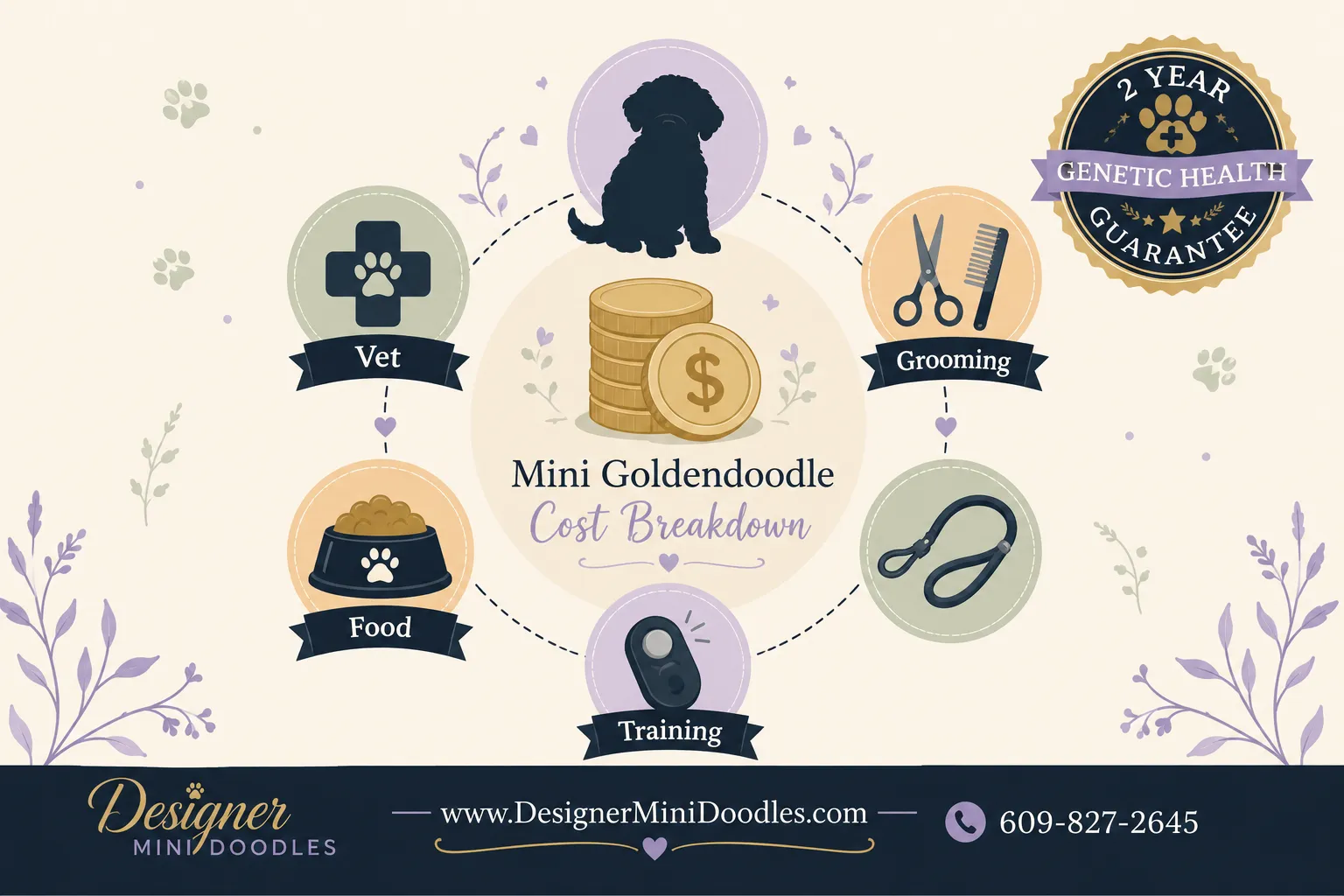 How much does a mini goldendoodle puppy cost on Staten Island?