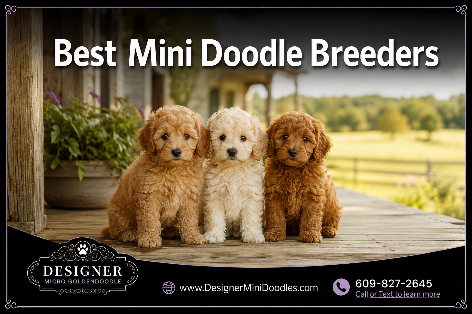 best mini doodle breeders