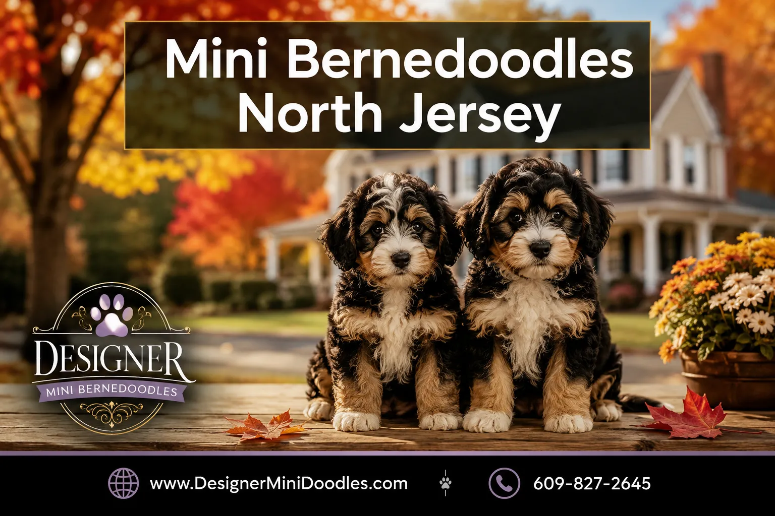 mini bernedoodle puppies North Jersey