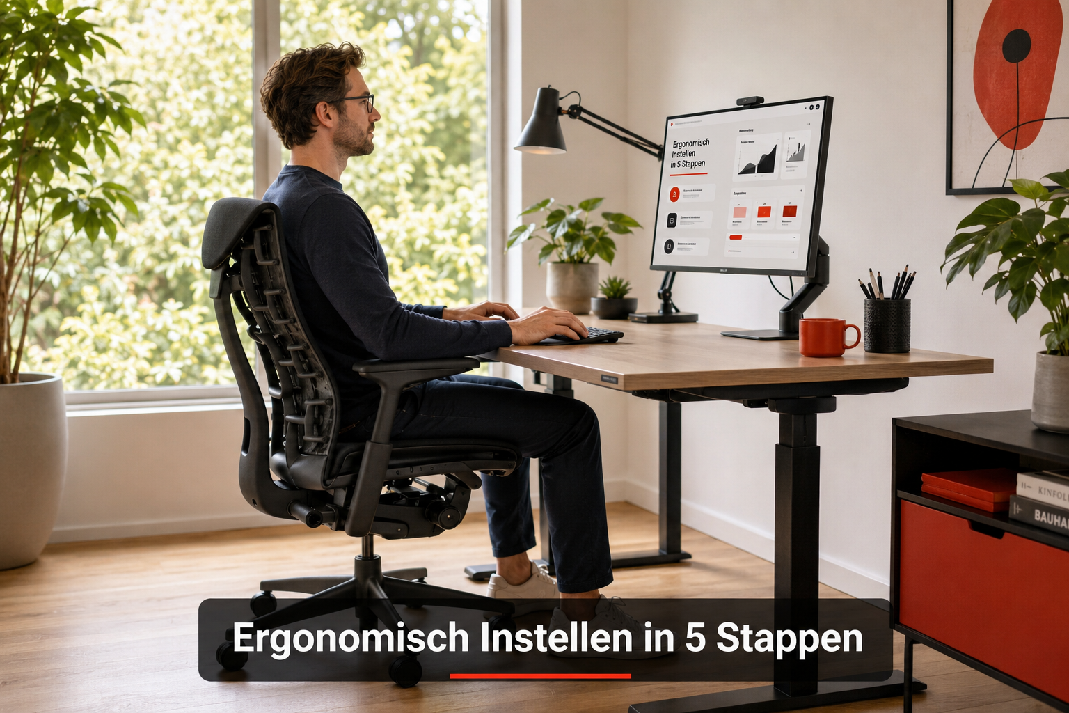 Hoe stel je de Herman Miller Embody bureaustoel optimaal in?