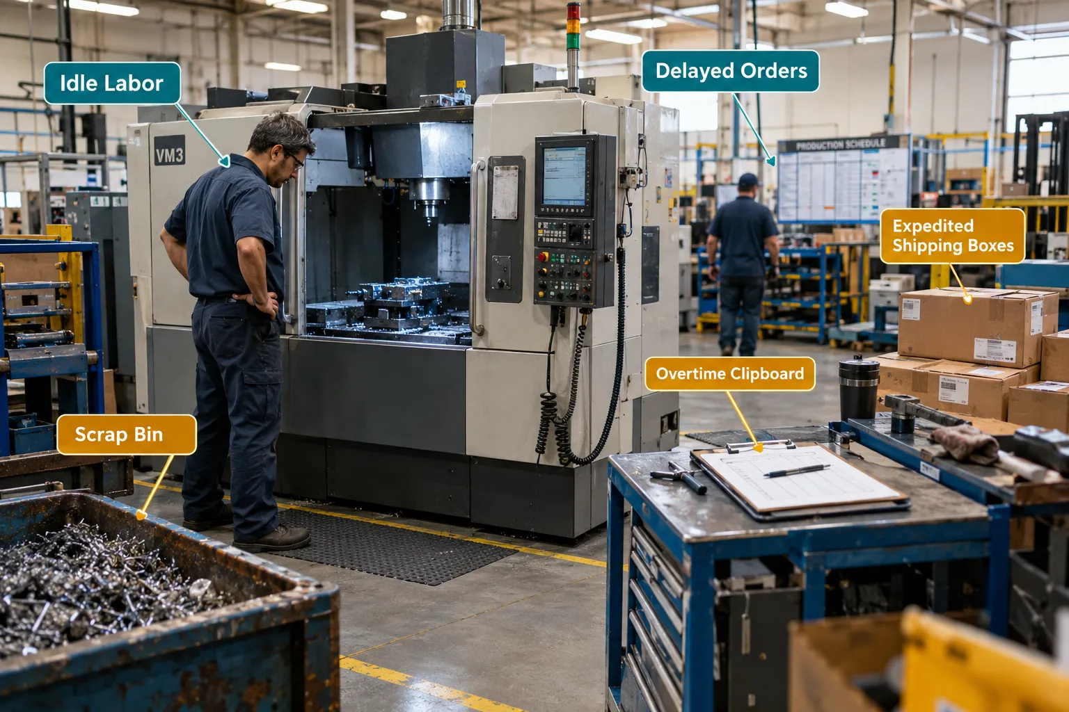 Click to regenerate this image What Causes Manufacturing Downtime and How Much Does It Really Cost?
